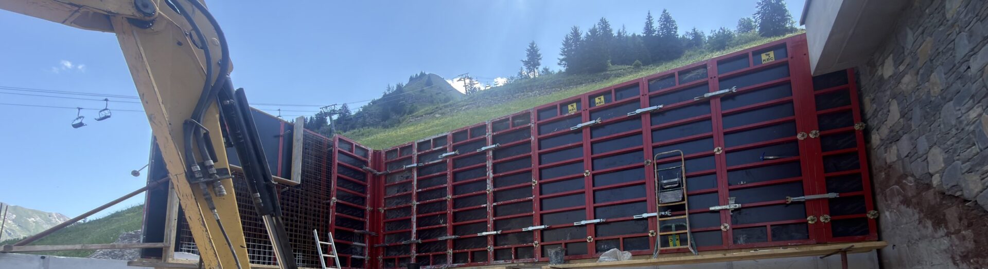 coffrage mur soutenement panorama